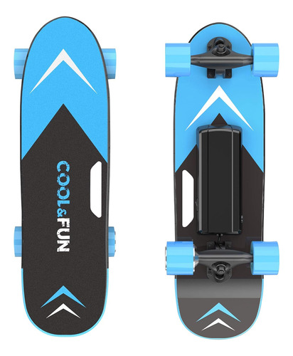 Skateboard Eléctrico Coolfun, Patineta Eléctrica Sin Escobil