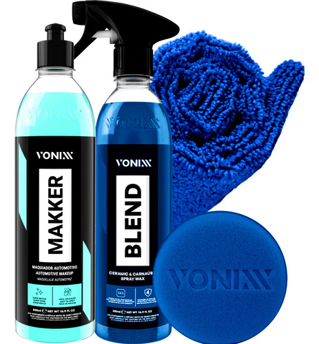 Makker Maquiador Automotivo Vonixx + Cera Blend Spray Vonixx