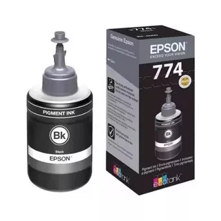 Botella De Tinta Epson T774 Para M105 Y M205 - Negro - 140ml