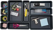 Comprar Organizadores De Suprimentos De Padaria, 3 Medidas, Pretos,