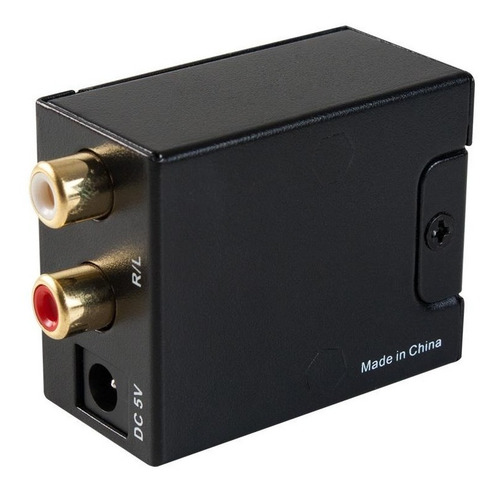 Conversor Audio Digital A Rca Coaxial Toslink Analógic Noga