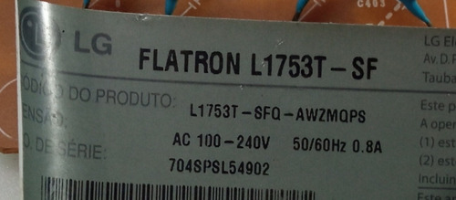 Base Pe Monitor Lg L1753t-sf (Usado)