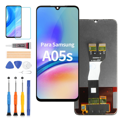 Srjtek Pantalla Táctil Original Para Samsung A05s A057f/m