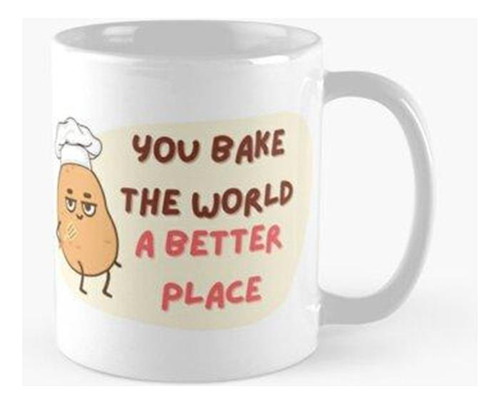 Taza Mr. Potato Funny Cook Hornea El Mundo Mejor Calidad Pre