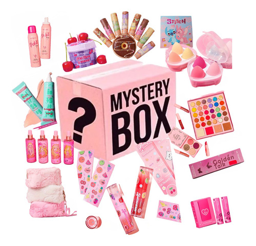 Caja Sorpresa Misteriosa De Belleza Maquillaje Adolescentes