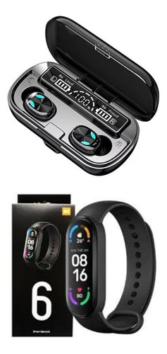 Regalo Adolescentes Kit Auriculares + Reloj Smartband 