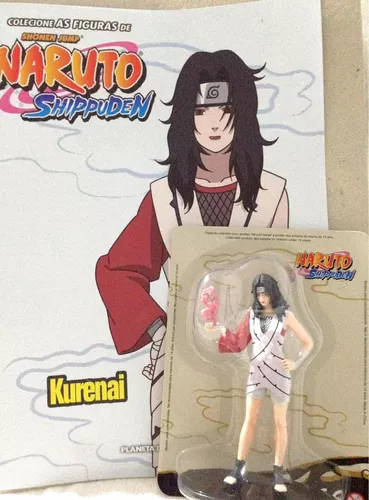 Coleção Naruto Shippuden Rin Nohara - Miniatura + Fascículo