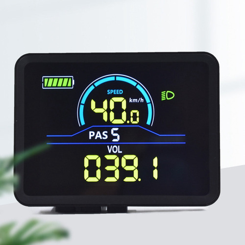 Hx Medidor De Pantalla Lcd Para Bicicleta Eléctrica H7p5c,