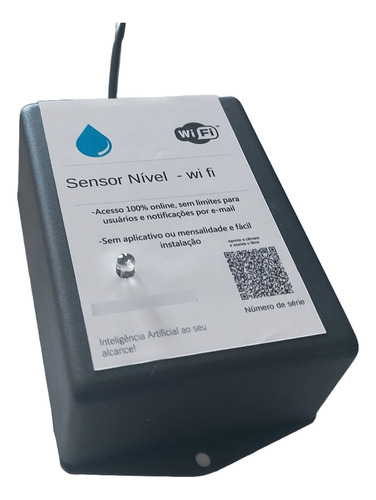 Sensor Nível Ultrassônico Caixa Água Wifi Alertas Via E-mail
