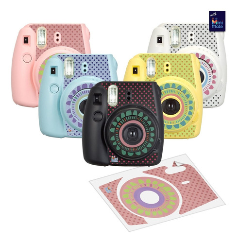 Fujifilm Instax Mini 9 Cámara Instantánea Cobalt Azul Con De Cobalt Blue