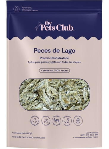 Premios 100% Naturales De Peces De Lago The Pets Club