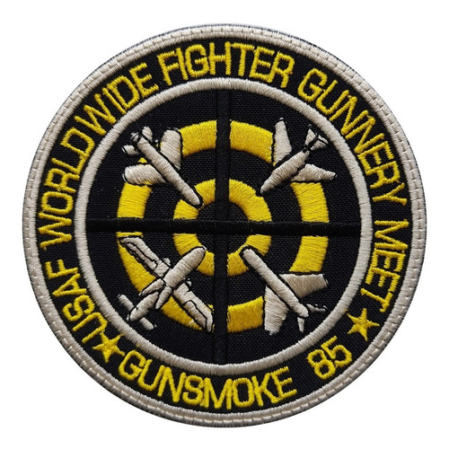 Parche Bordado Usaf Gunsmoke World Wide Fighter Gunnery Meet