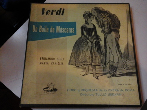 Vinilo 5310 - Un Baile De Mascaras - 2 Vinilos - G. Verdi