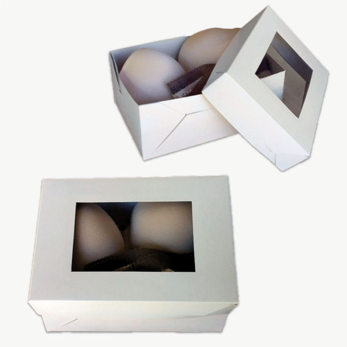 Caja Para Lenceria Mallas Corseteria C/visor  Pack X 50