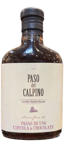 Licor Paso De Calpino Pasas, Ciruelas & Choclate 200 Cc