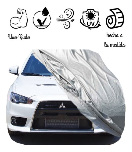 Funda / Lona / Cubre Auto Lancer Mitsubishi Con Broche 2010