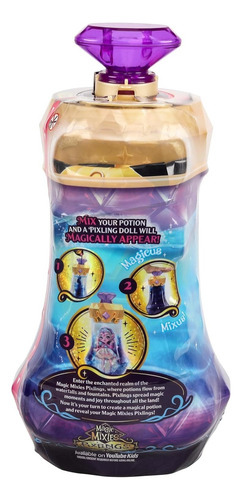Magic Mixies Pixlings Marena Doll Single Muñeca Azul Sorpres