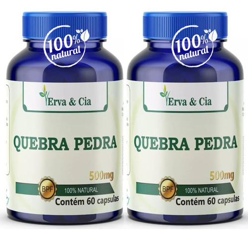 Quiebra Piedra Natural Riñones Vesícula Cálculos 100 Cápsula