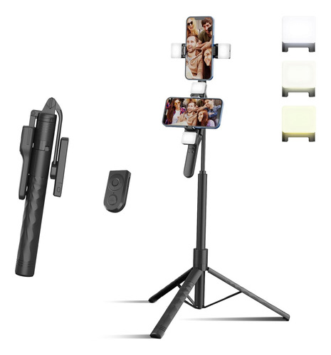 Trípode Portátil Selfie Stick De 68 Pulgadas Para iPhone Con