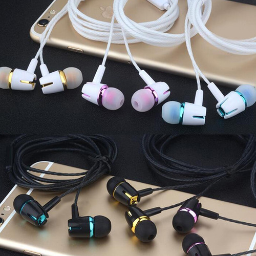 5 X 3.5mm Wired Headphones Noise Isolating In-ear Earphone