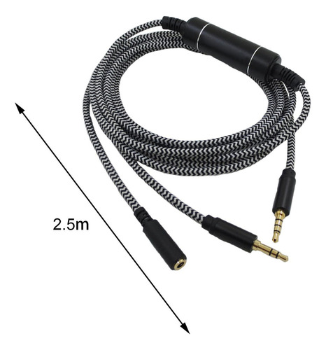 Xian Cable De Extensión De Auriculares Con De 3,5 Mm Para