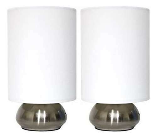 Lámpara De Mesa - Simple Designs Home Lt2016-ivy-2pk Tab