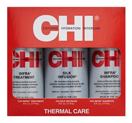 Chi Thermal Care Kit Infra Sh Trat Y Silk Infusion 177ml