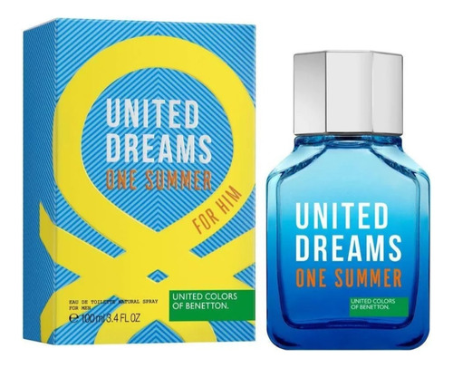 Perfume United Dreams One Summer De Benetton 100ml Caballero