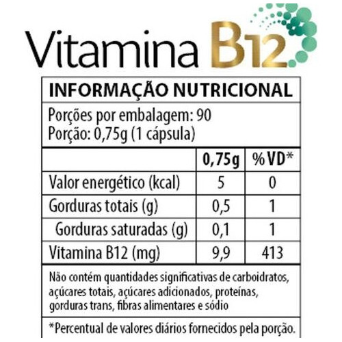 Kit 4 Vitamina B12 750mg Leve 90 Pague 60 Cps - La San Day Without Flavor