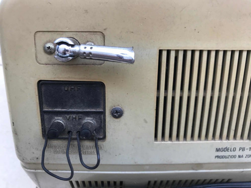 Tv Philco Soft Selecione Preto E Branco Antiga