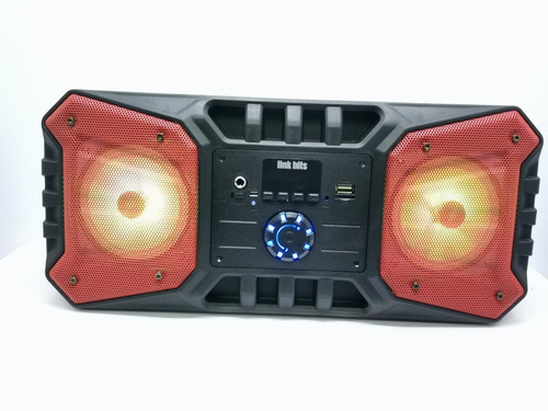 Bocina Bluetooth Bafles Amplificados Portátil Usb Link Bits