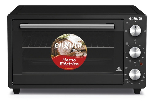 Horno Eléctrico Mesa Enxuta Henx2335 34 Litros 1300w Timer Color Negro