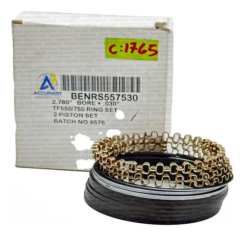 Cod:1765-anillo Compresor Bendix T550-030  Rs557530 (107642)