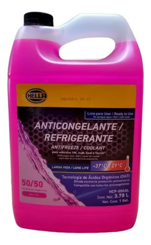 Refrigerante Rosado (pink) 50 / 50 Hella Original