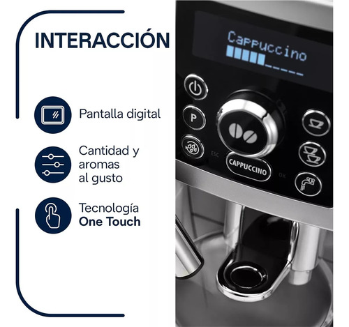 De'longhi Perfetto Ecam 23.460.sb (oferta Junio 2025) Plateado