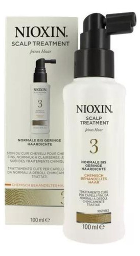 Nioxin Scalp Tratamiento Fortalecedor Sistema 3 100ml