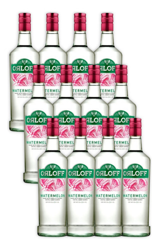 Orloff Vodka Saborizado Watermelon Caja X12u 750ml Argentina