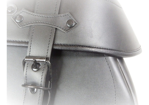 Imagen 9 de 10 de Alforjas Motos K2 Con Broche +portaherra 44x25x18 28 Lts Lk