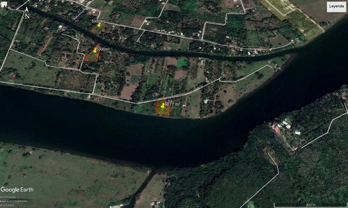 Venta Terreno 4,277 M² Juana Moza Frente Al Rio Tuxpan Veracruz