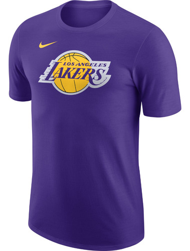 Camiseta Nike Angeles Lakers Essential Ss Tee-purpura