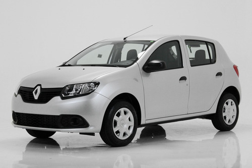 Renault Sandero 1.0 12v Sce Flex Authentique Manual Prateado
