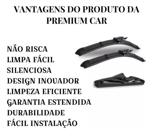Par Limpador De Parabrisa Silicone Chuva Jetta 2012 A 2022