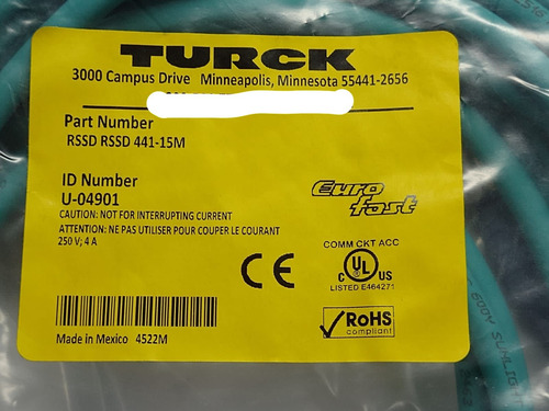 Turck Rssd Rssd 441-15m