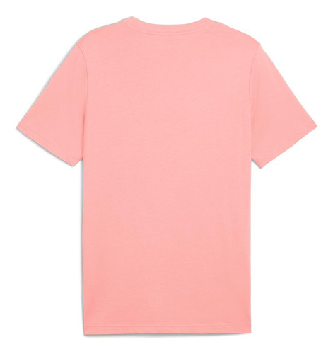 Playera Ess 2 Color Small Logo Tee Puma 1718 Rosa Hombre