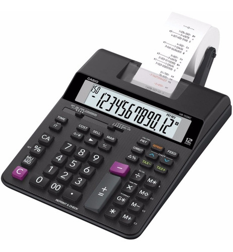 Calculadora Com Impressora Casio Hr100rc Nota Garantia 1 Ano