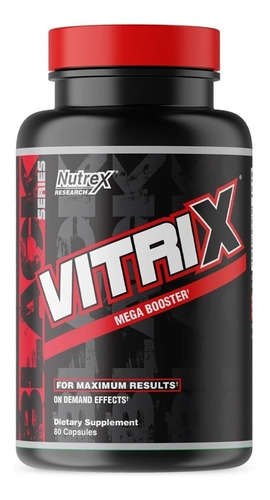 Vitrix Mega Booster - Nutrex - 80 Capsulas