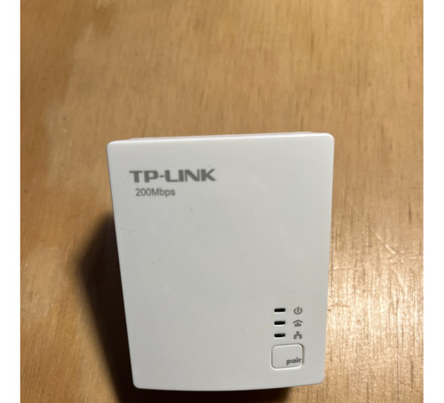 Adaptador Powerline Tp-link Tl-pa2010 Blanco 200 Mbps