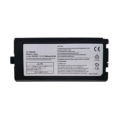 Batería De Repuesto Compatible Con Panasonic Toughbook Cf-29