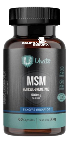 Msm Metil Sulfonil Metano Azufre Orgánico Alta Concentración