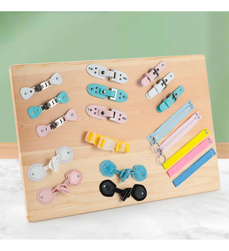 3 X 5x Tablero Ocupado Para Niños, Piezas De 3 Piezas